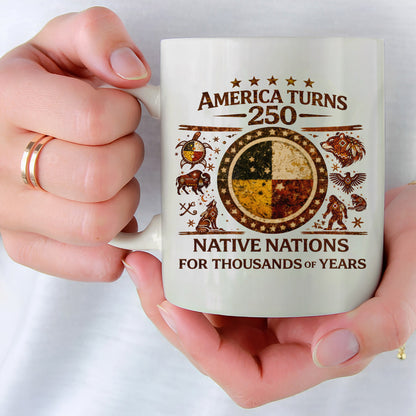 Indigenous Heritage Before 1776 Ceramic Coffee Mug