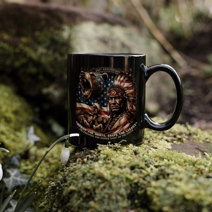 250th Anniversary Native American Spirit Ceramic Coffee Mug