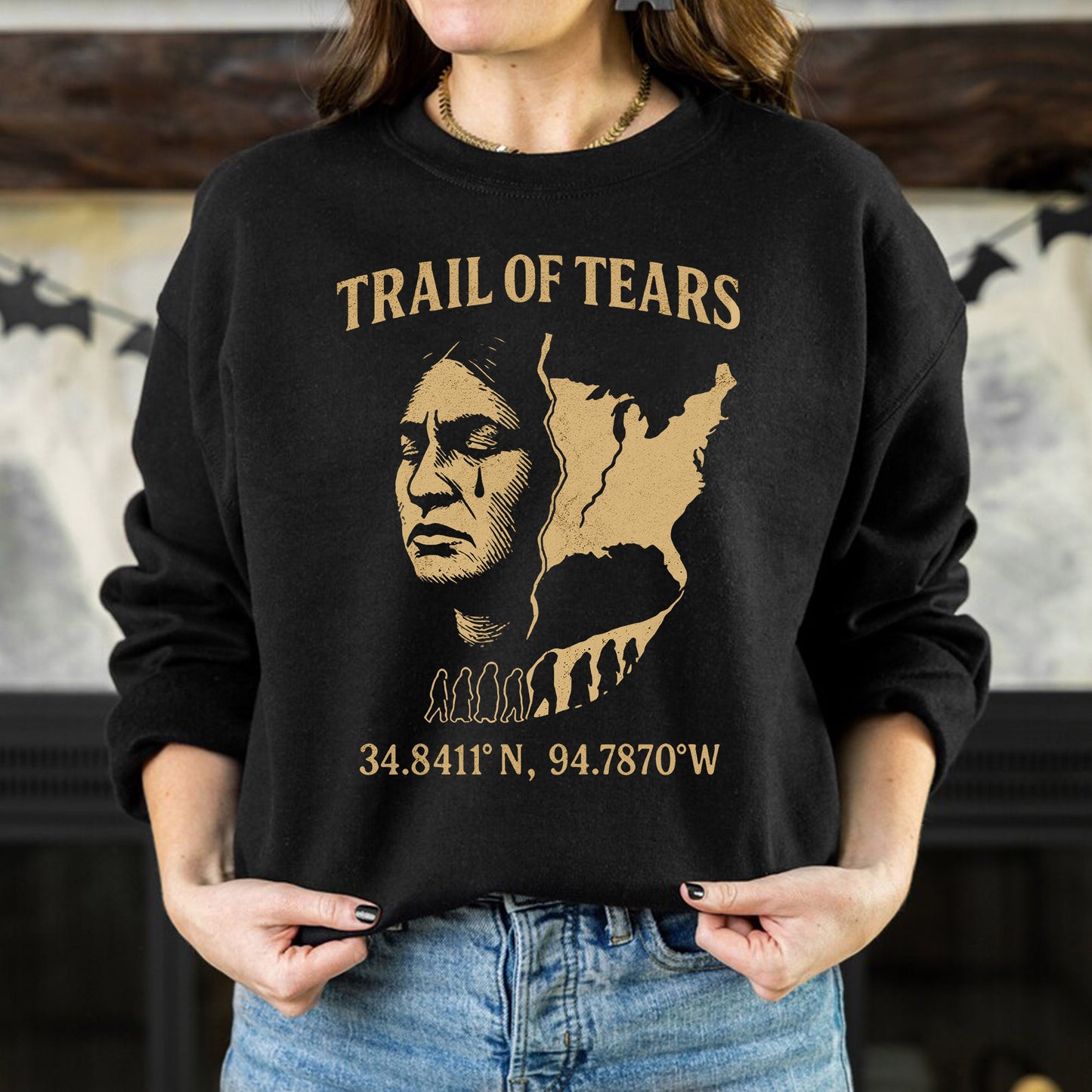 Trail of Tears Memorial - Indigenous History Graphic Unisex T-Shirt/Hoodie/Sweatshirt