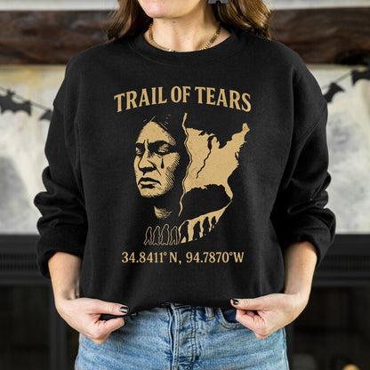 Trail of Tears Memorial - Indigenous History Graphic Unisex T-Shirt/Hoodie/Sweatshirt