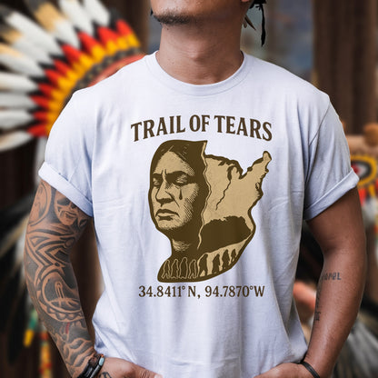 Trail of Tears Memorial - Indigenous History Graphic Unisex T-Shirt/Hoodie/Sweatshirt