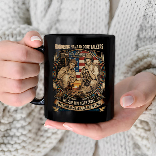 Navajo Code Talkers 250th Anniversary Ceramic Coffee Mug