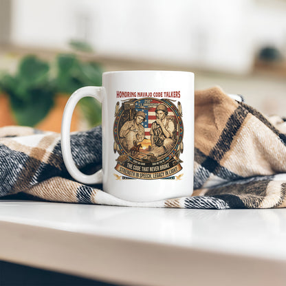 Navajo Code Talkers 250th Anniversary Ceramic Coffee Mug