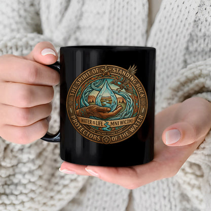 The Spirit of Standing Rock Ceramic Coffee Mug