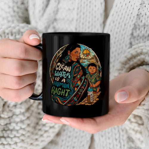 Clean Water is a Human Right - Ceramic Coffee Mug