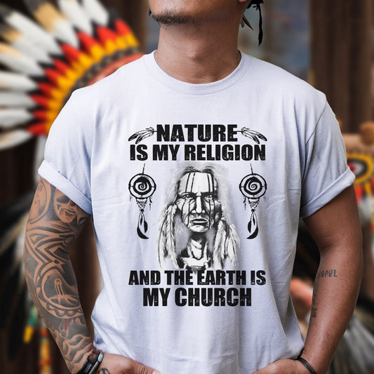 Nature & Earth Statement - Elder Portrait Design Unisex T-Shirt/T-Shirt V-Neck/Hoodie/Sweatshirt