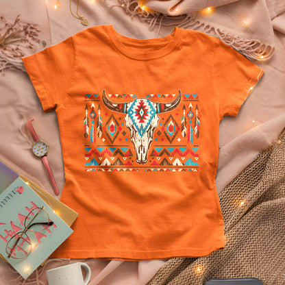 Every Child Matters Western Buffalo Skull Shirt - Unisex Graphic Tee