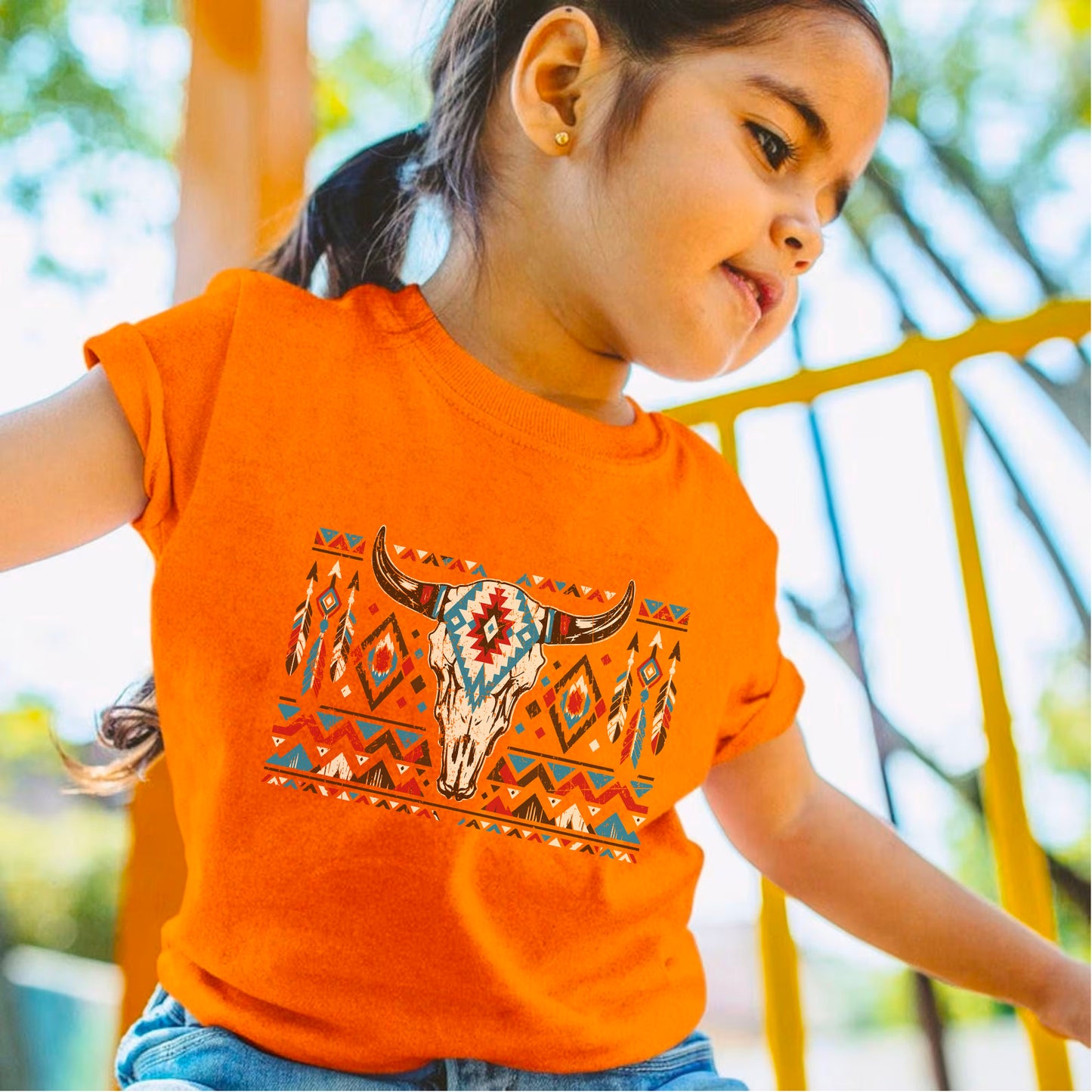 Every Child Matters Western Buffalo Skull Shirt - Unisex Graphic Tee