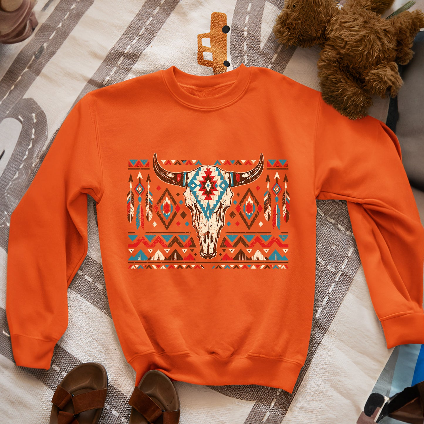 Every Child Matters Western Buffalo Skull Shirt - Unisex Graphic Tee