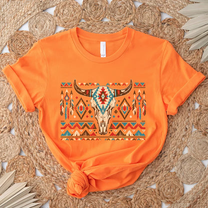 Every Child Matters Western Buffalo Skull Shirt - Unisex Graphic Tee