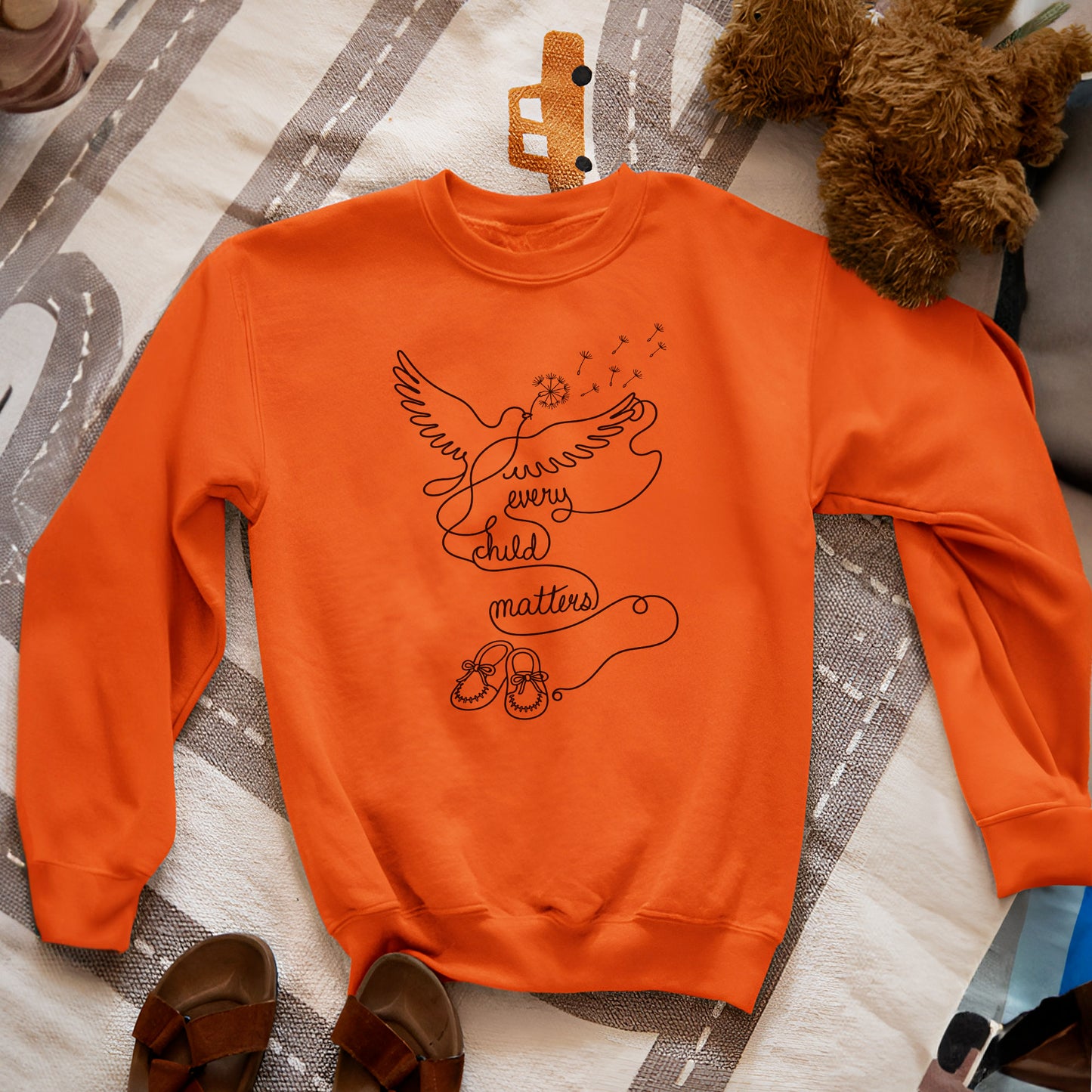 Every Child Matters Orange Shirt Day - Healing Dove Indigenous Remembrance Unisex T-shirt/Hoodie/Sweatshirt