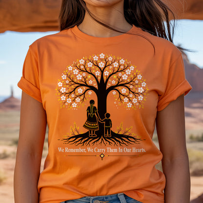 Every Child Matters Orange Shirt Day - Tree of Life Indigenous Remembrance Unisex T-shirt/Hoodie/Sweatshirt