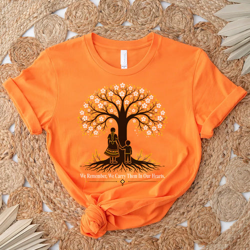 Every Child Matters Orange Shirt Day - Tree of Life Indigenous Remembrance Unisex T-shirt/Hoodie/Sweatshirt