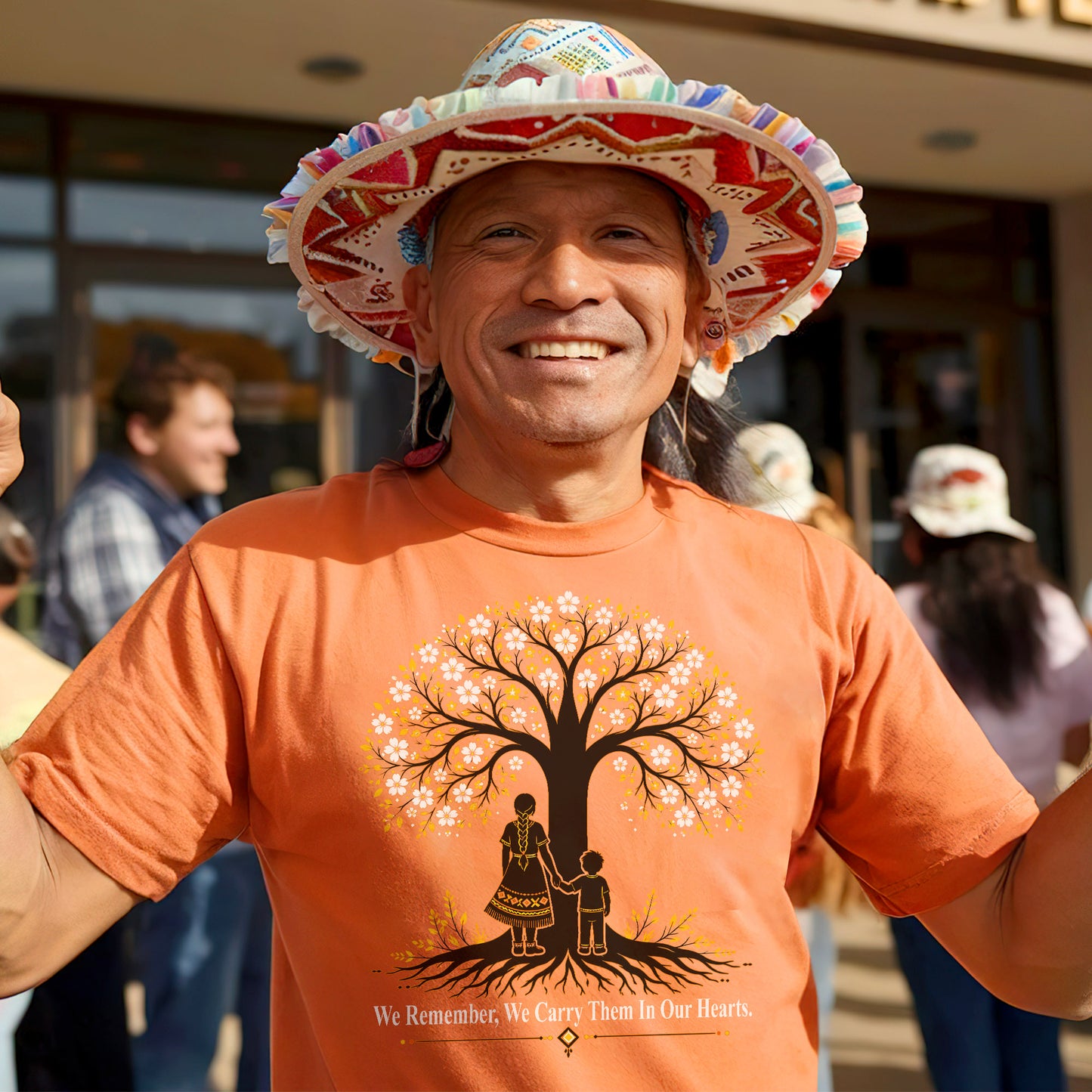 Every Child Matters Orange Shirt Day - Tree of Life Indigenous Remembrance Unisex T-shirt/Hoodie/Sweatshirt