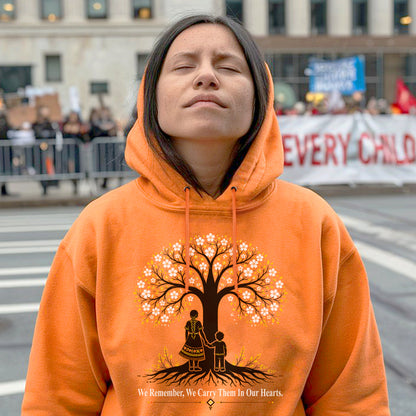Every Child Matters Orange Shirt Day - Tree of Life Indigenous Remembrance Unisex T-shirt/Hoodie/Sweatshirt