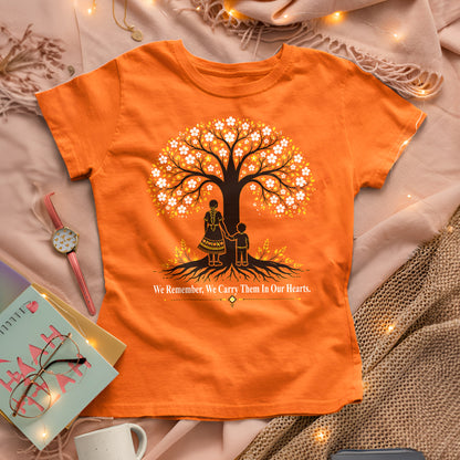 Every Child Matters Orange Shirt Day - Tree of Life Indigenous Remembrance Unisex T-shirt/Hoodie/Sweatshirt