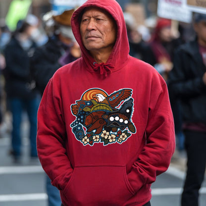 Indigenous Spirit Animals Unisex T-Shirt/T-Shirt V-Neck/Hoodie/Sweatshirt