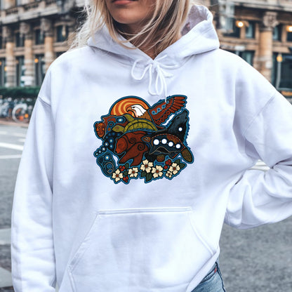Indigenous Spirit Animals Unisex T-Shirt/T-Shirt V-Neck/Hoodie/Sweatshirt