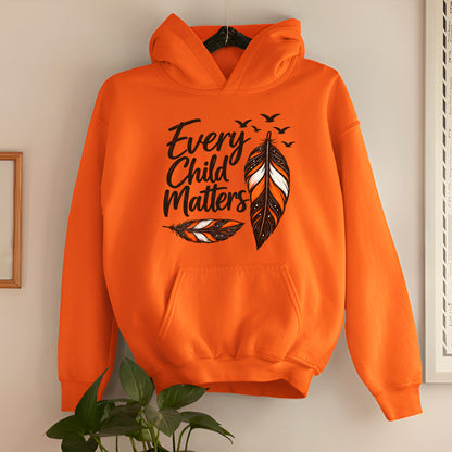 Every Child Matters Feather Design Unisex T-shirt/Hoodie/Sweatshirt
