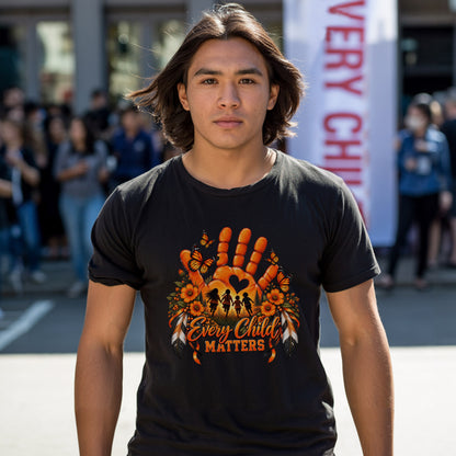 Every Child Matters Handprint Design Unisex T-shirt/Hoodie/Sweatshirt