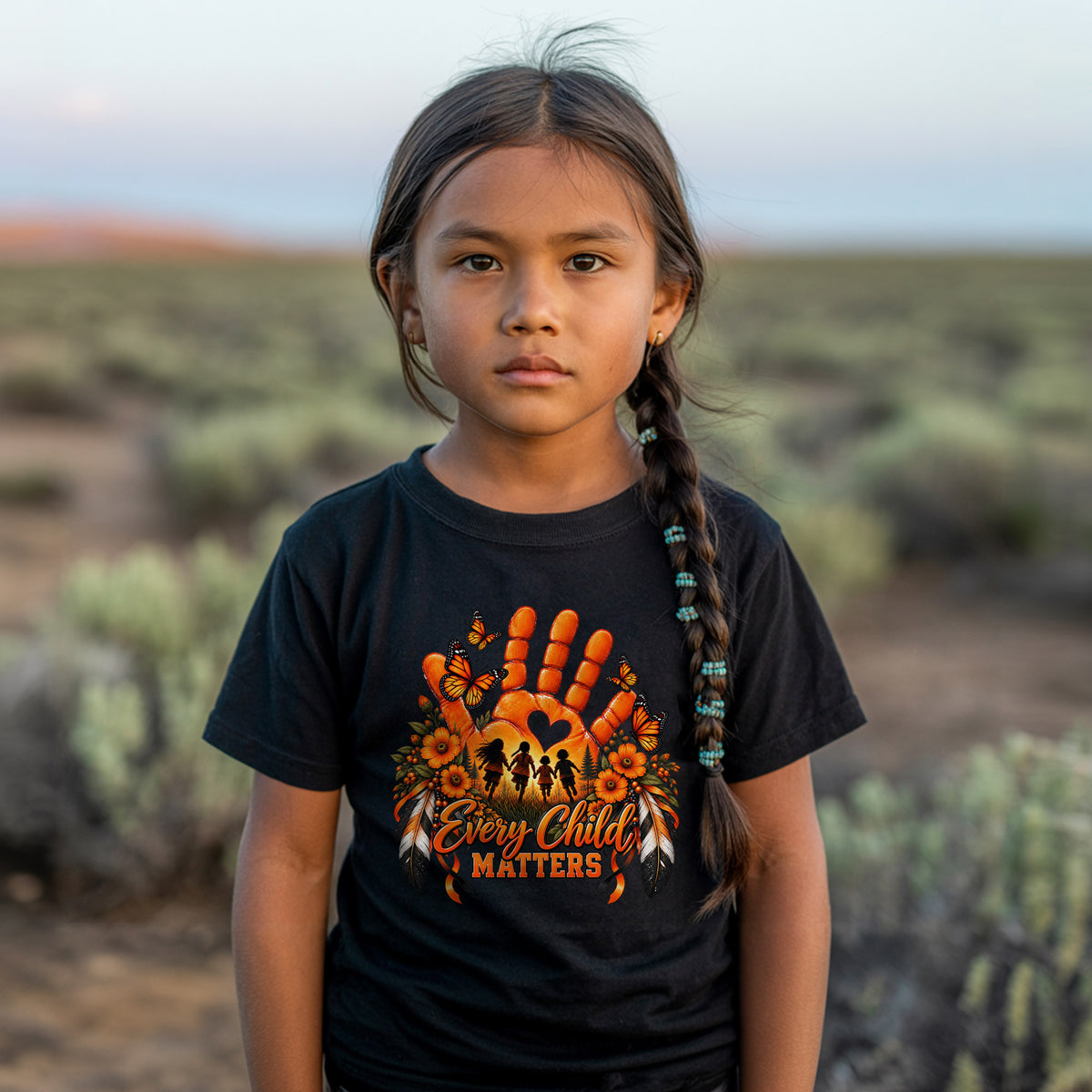 Every Child Matters Handprint Design Unisex T-shirt/Hoodie/Sweatshirt