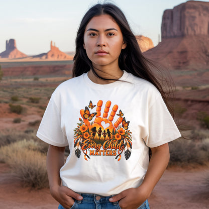 Every Child Matters Handprint Design Unisex T-shirt/Hoodie/Sweatshirt