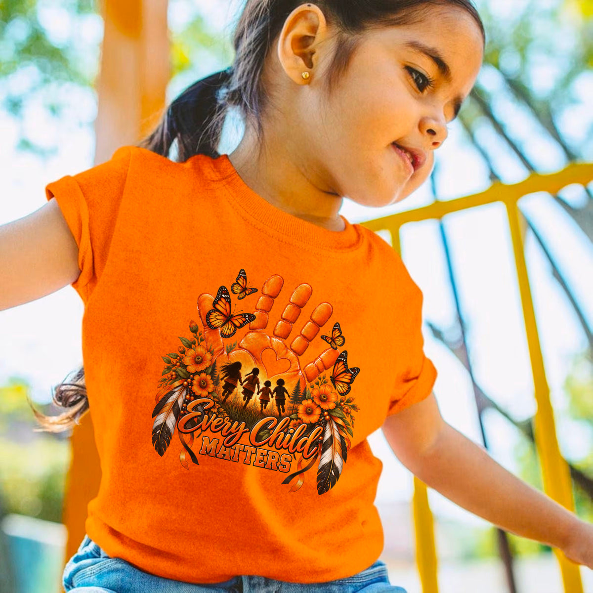 Every Child Matters Handprint Design Unisex T-shirt/Hoodie/Sweatshirt