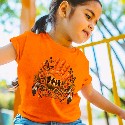 Every Child Matters Handprint Design Unisex T-shirt/Hoodie/Sweatshirt