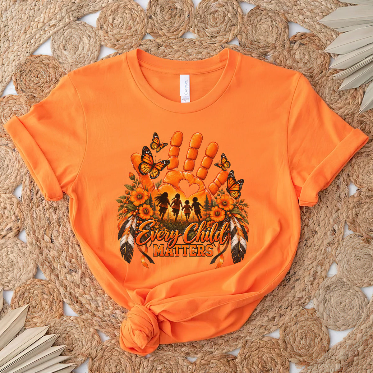 Every Child Matters Handprint Design Unisex T-shirt/Hoodie/Sweatshirt
