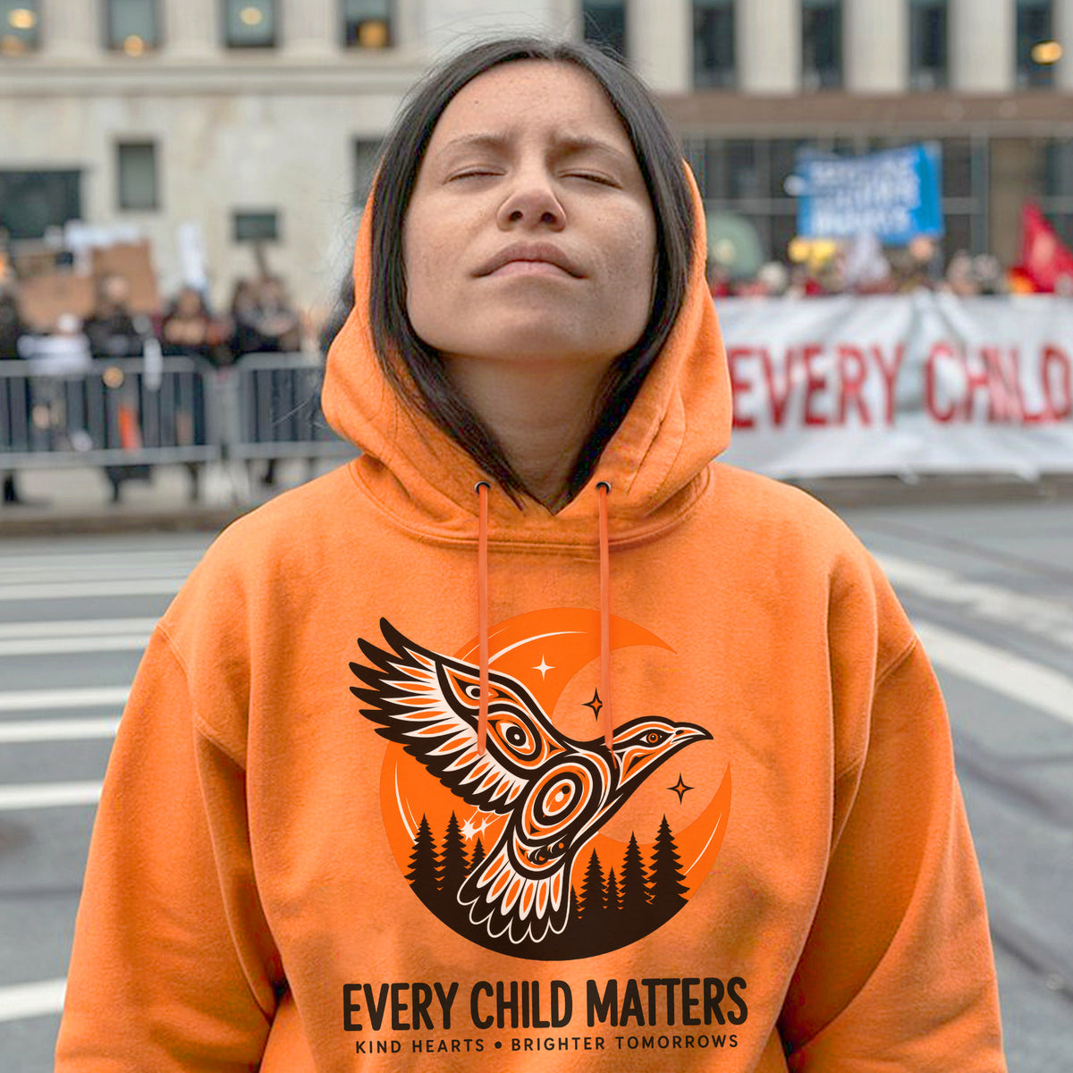 Native Hummingbird Every Child Matters Unisex T-shirt/Hoodie/Sweatshirt