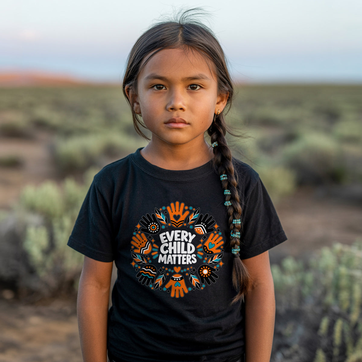 Every Child Matters Orange Shirt Day Pattern Unisex T-shirt/Hoodie/Sweatshirt