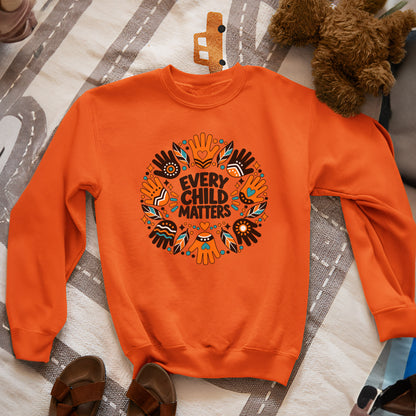 Every Child Matters Orange Shirt Day Pattern Unisex T-shirt/Hoodie/Sweatshirt