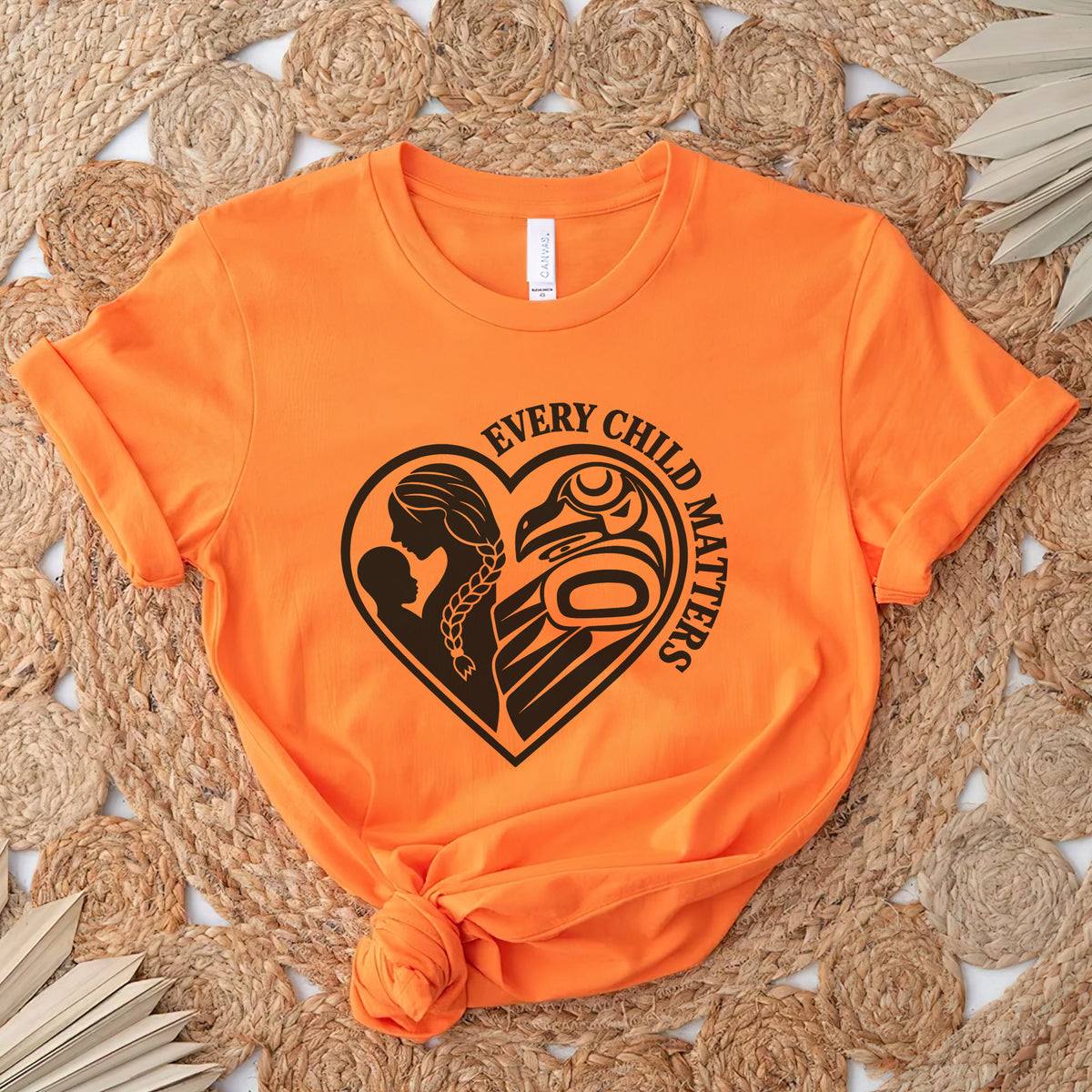 Every Child Matters Raven Heart Unisex T-shirt/Hoodie/Sweatshirt