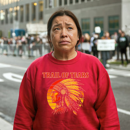 Trail of Tears Chief Headdress Graphic Vintage Style Unisex T-Shirt/Hoodie/Sweatshirt