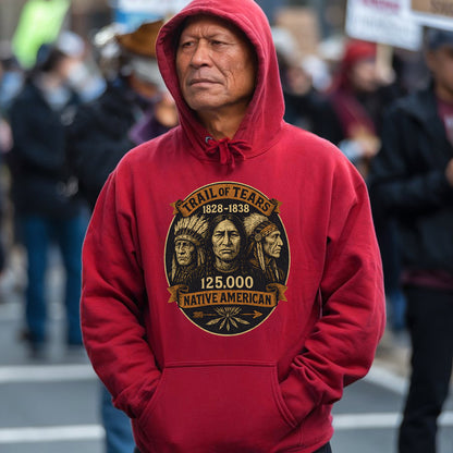 Trail of Tears 1828-1838 Memorial Native American Tribute Unisex T-Shirt/Hoodie/Sweatshirt