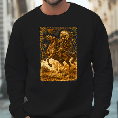 Trail of Tears Inspired Warrior Art Unisex T-Shirt/Hoodie/Sweatshirt