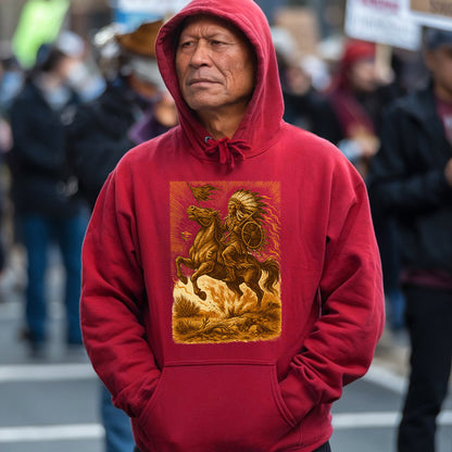 Trail of Tears Inspired Warrior Art Unisex T-Shirt/Hoodie/Sweatshirt