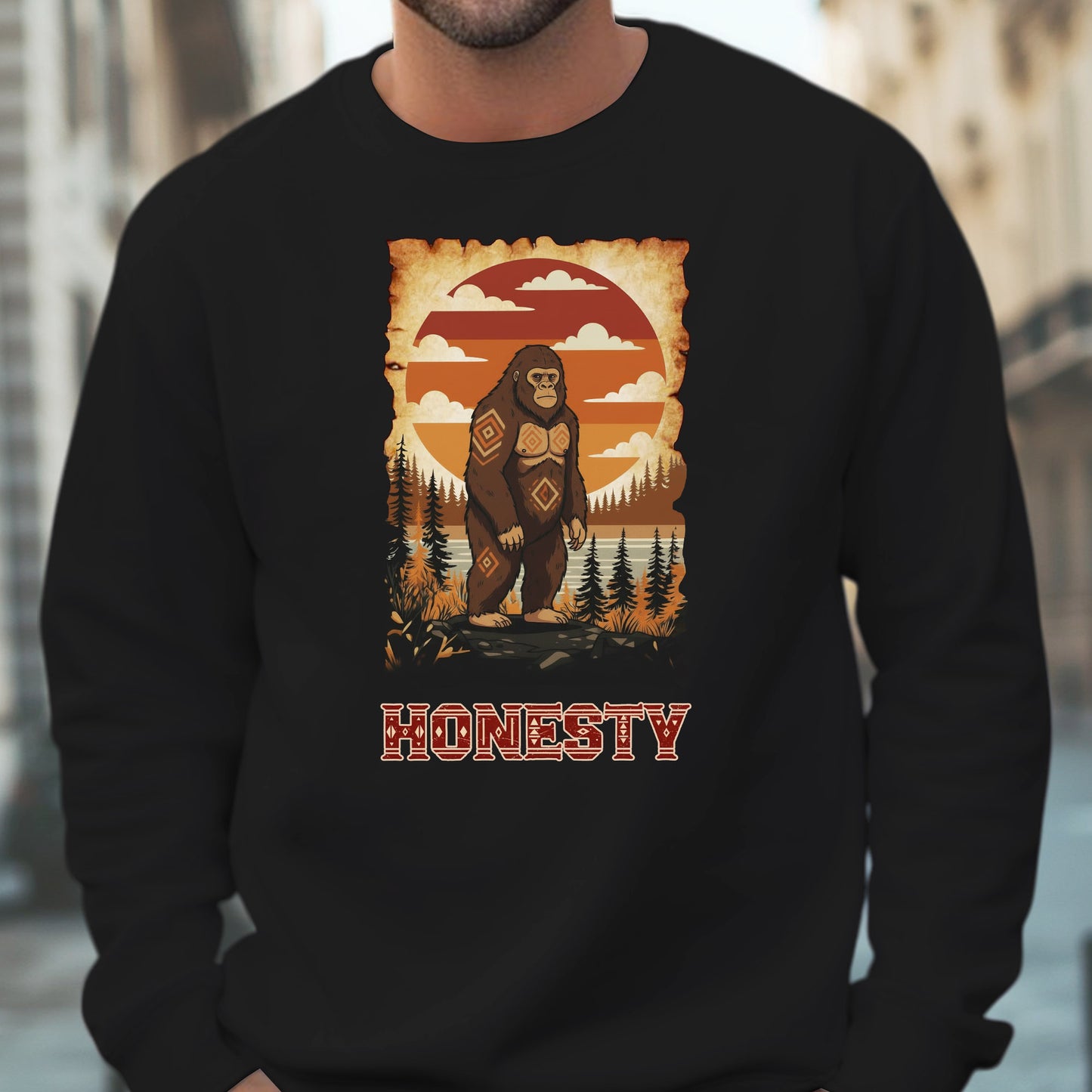 The Seven Sacred Laws Animal - Sabe Native American Unisex T-Shirt/T-Shirt V-Neck/Hoodie/Sweatshirt