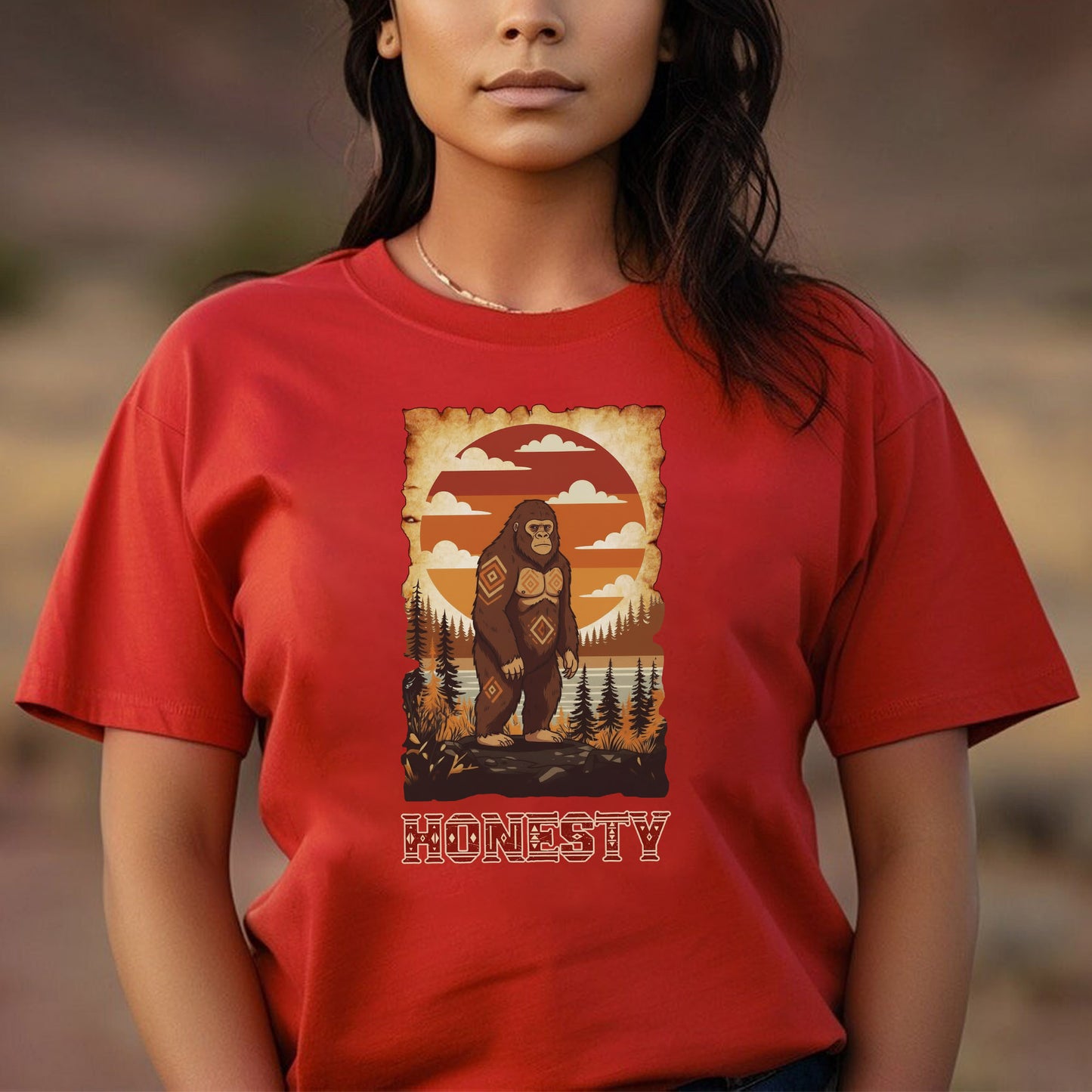 The Seven Sacred Laws Animal - Sabe Native American Unisex T-Shirt/T-Shirt V-Neck/Hoodie/Sweatshirt