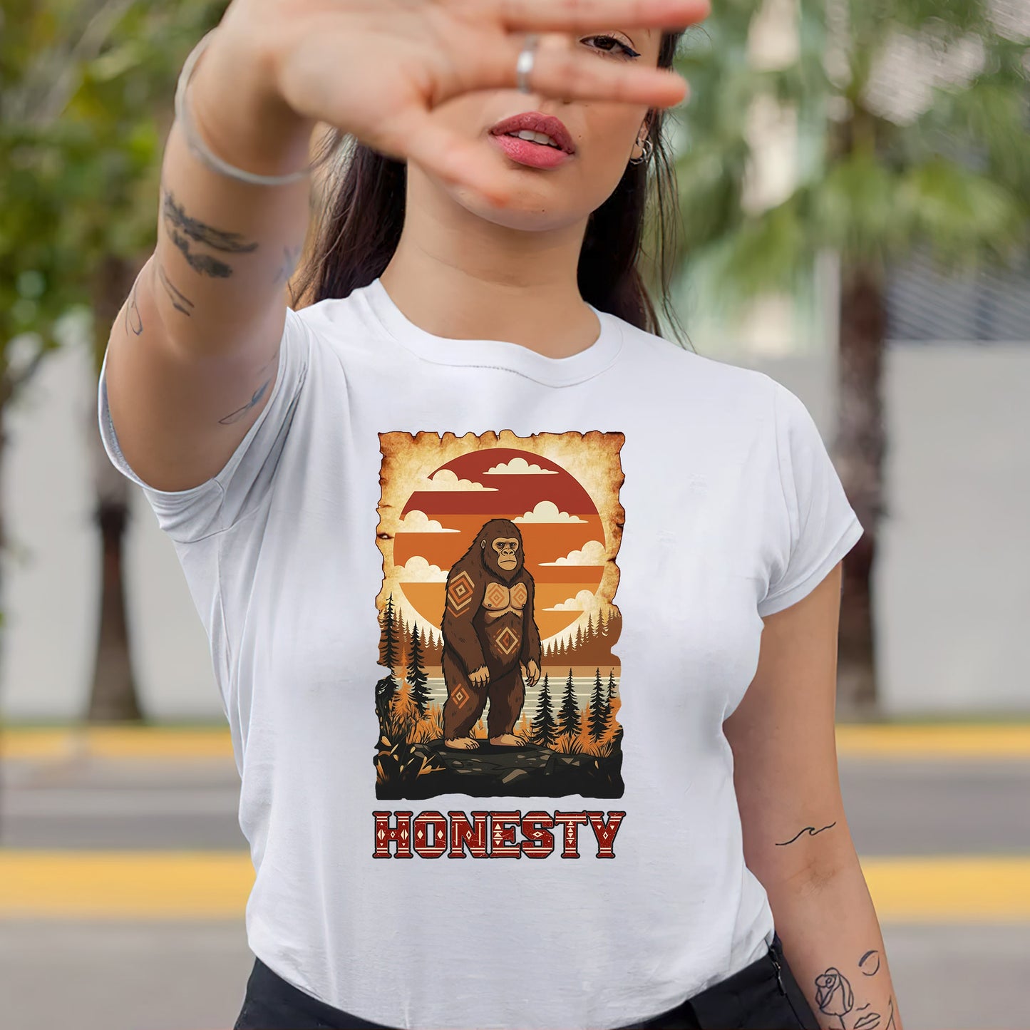 The Seven Sacred Laws Animal - Sabe Native American Unisex T-shirt/T-shirt V-neck/Hoodie/Sweatshirt