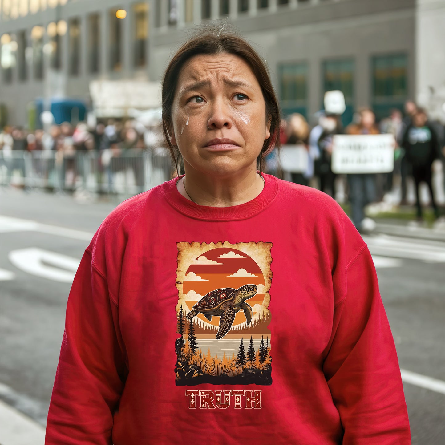 The Seven Sacred Laws Animal - Turtle Native American Unisex T-shirt/T-shirt V-neck/Hoodie/Sweatshirt