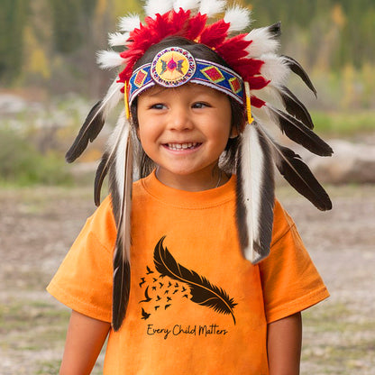 Every Child Matters Feather Flying Birds Design For Orange Shirt Day Unisex T-Shirt/Hoodie/Sweatshirt