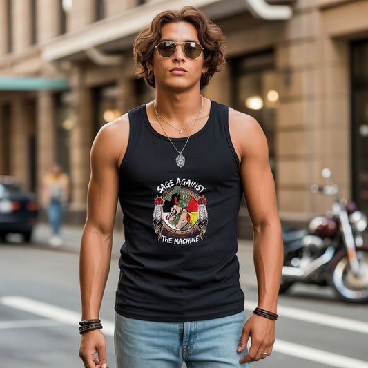 Sage Against The Machine Indigenous Power Unisex Tank Top