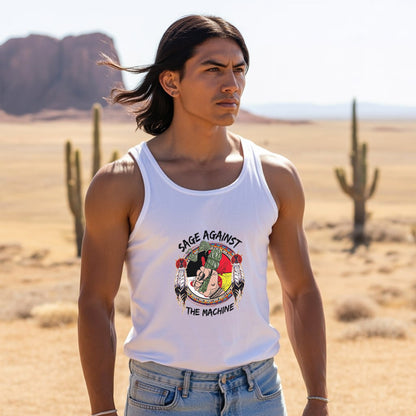 Sage Against The Machine Indigenous Power Unisex Tank Top