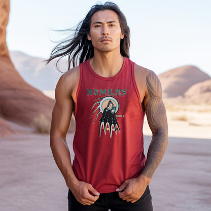 The Seven Sacred Laws - Humility Native American Unisex Tank Top
