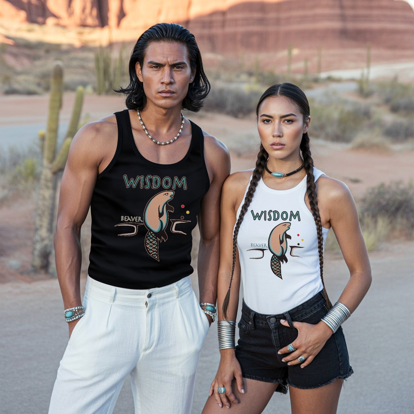 The Seven Sacred Laws - Wisdom Native American Unisex Tank Top