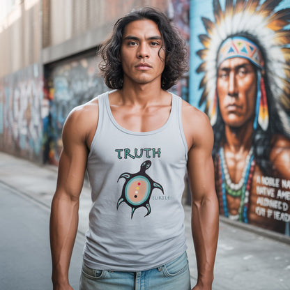 The Seven Sacred Laws - Truth Native American Unisex Tank Top