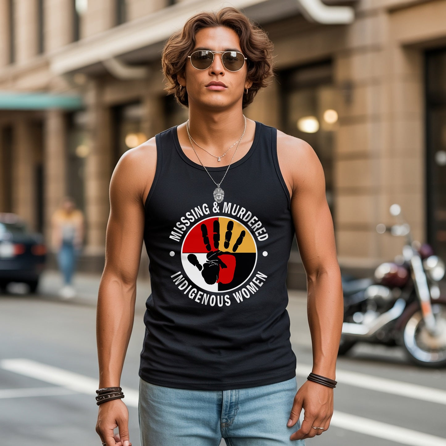 Missing And Murdered Indigenous Women Unisex Tank Top