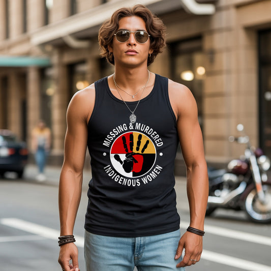 Missing And Murdered Indigenous Women Unisex Tank Top