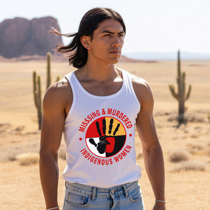 Missing And Murdered Indigenous Women Unisex Tank Top